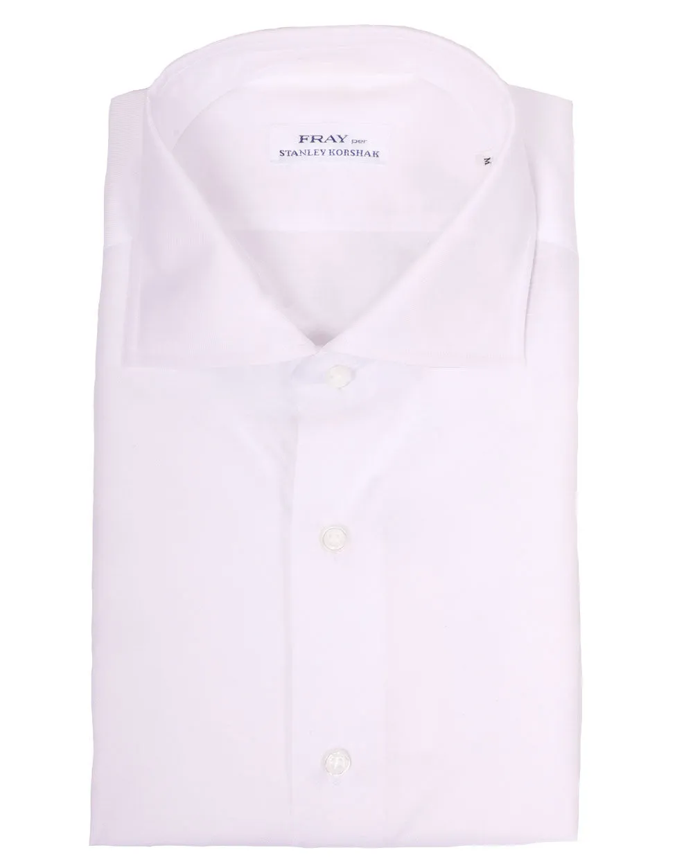 White Short Sleeve Lione Sportshirt