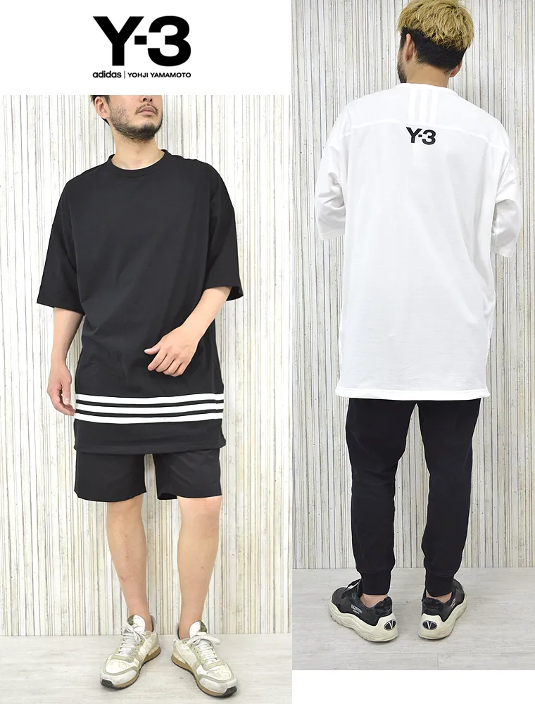 Y-3  |Crew Neck Pullovers Unisex Street Style U-Neck Boat Neck