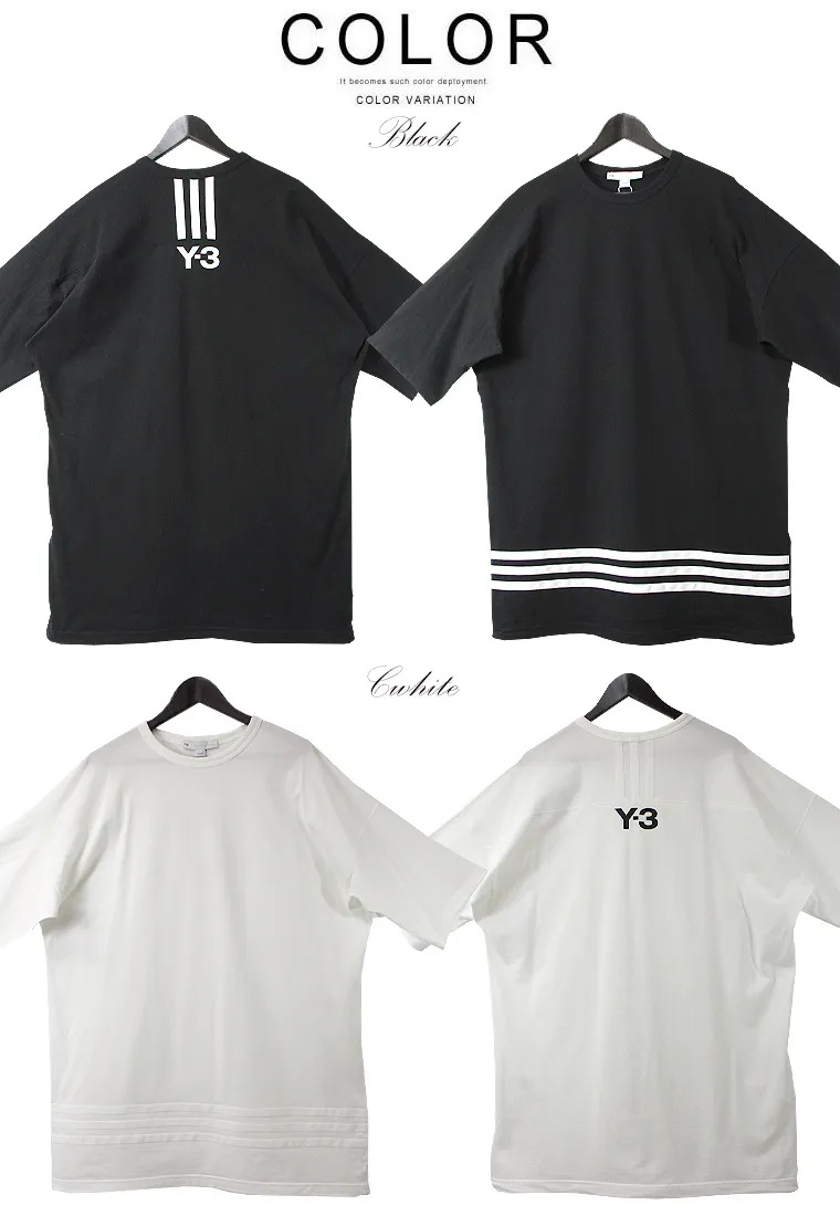 Y-3  |Crew Neck Pullovers Unisex Street Style U-Neck Boat Neck