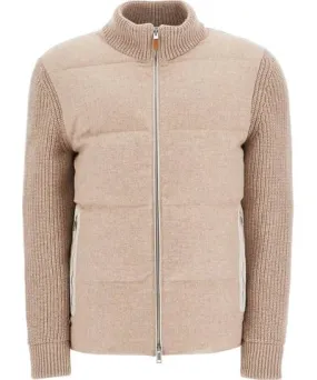 Zegna hybrid cashmere cardigan