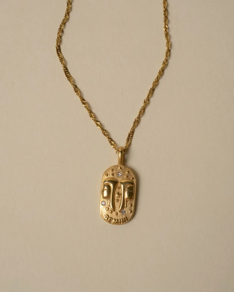 Zodiac Pendant Necklace