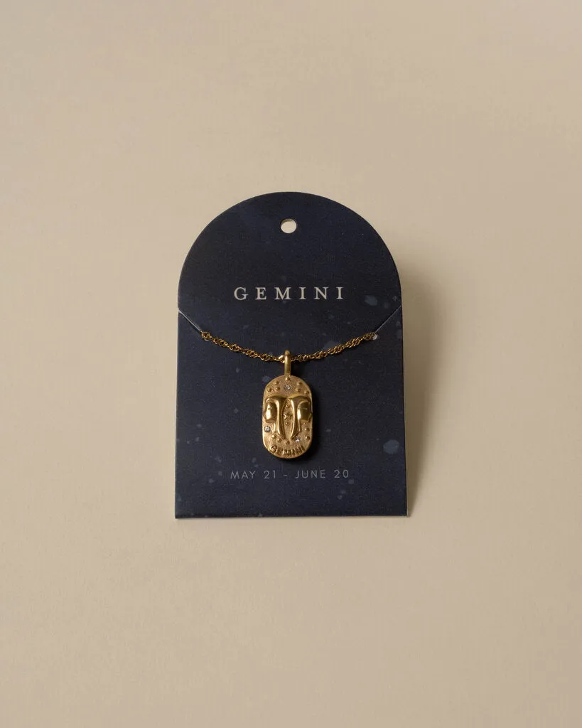 Zodiac Pendant Necklace